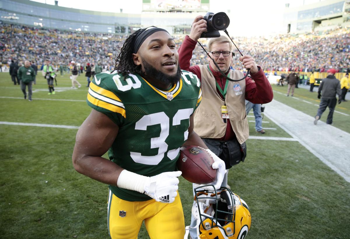 NFL suspends Packers' Aaron Jones for first 2 games of 2018 regular