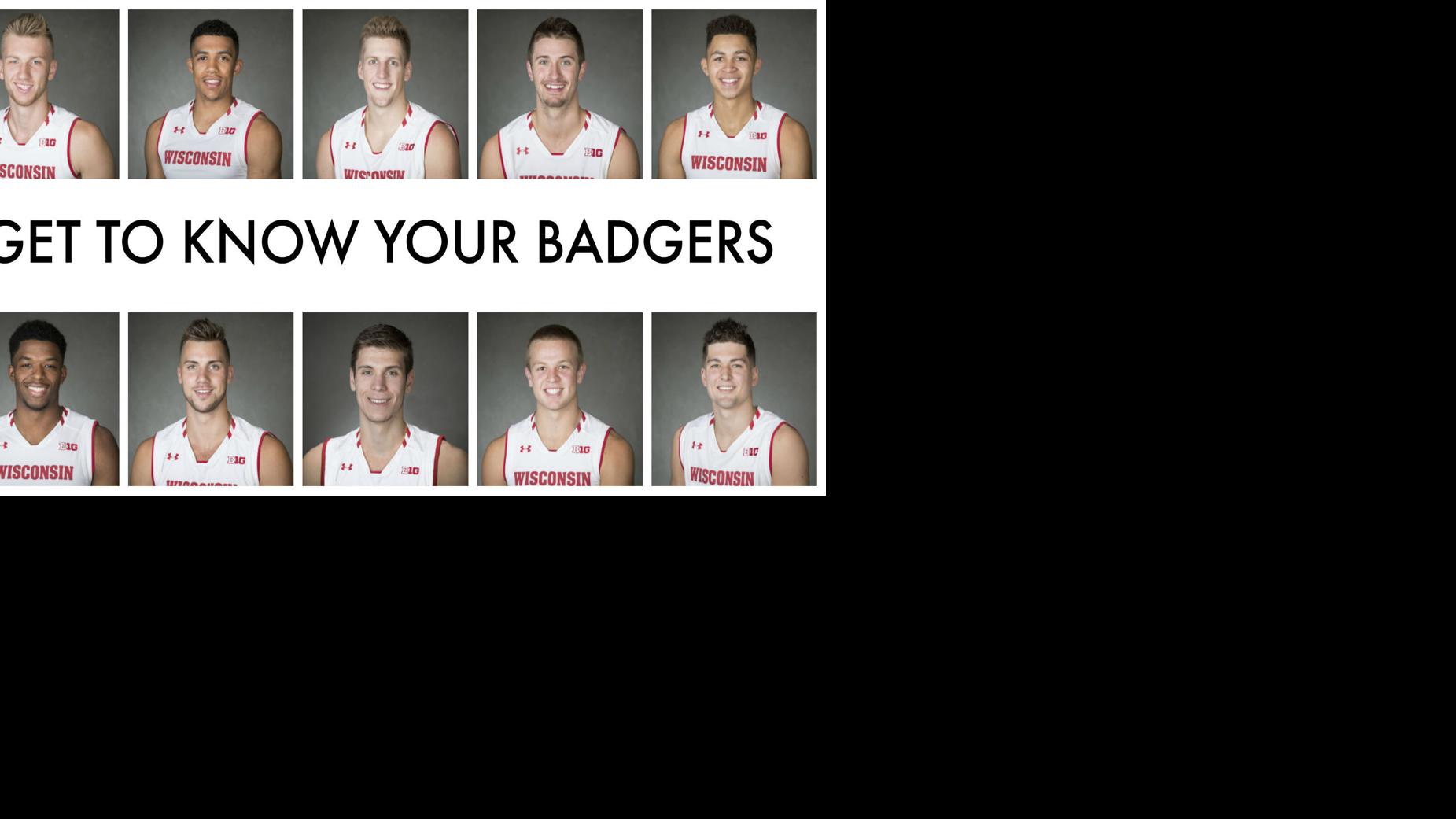 Badgers men's basketball Get to know the players on Wisconsin's 2017