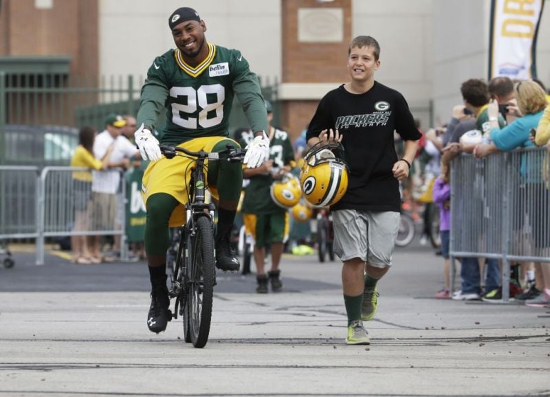 Photos: The bikes are out so the Pack must be back | Pro football ...