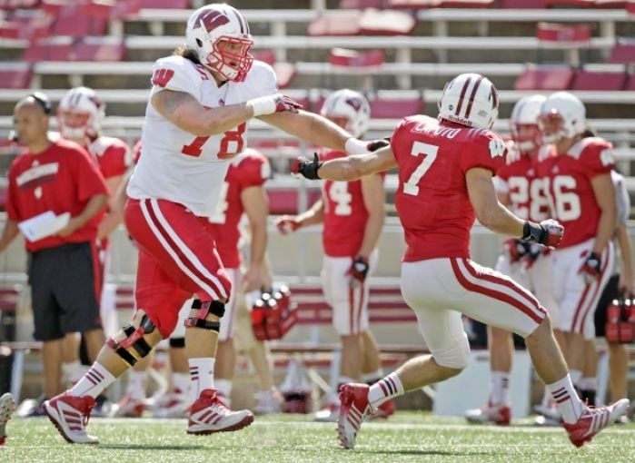 Badgers football: Less is more for offensive tackle Rob Havenstein : Sports