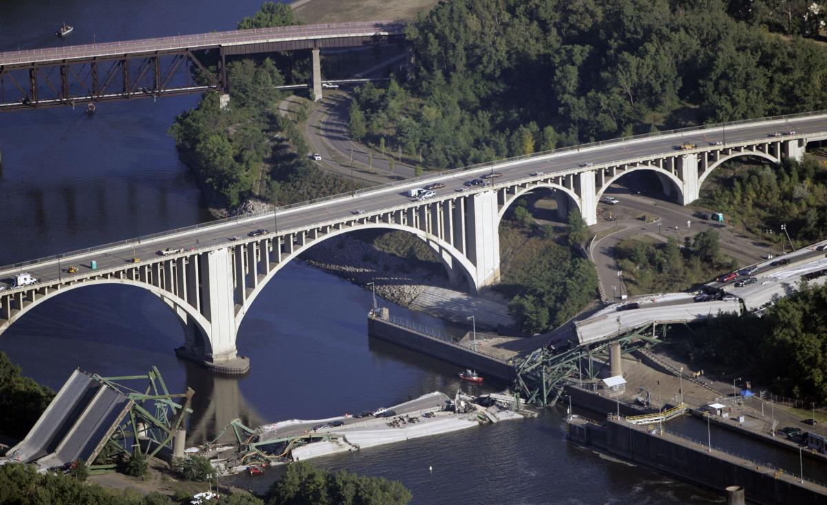 Photos Anniversary of I35 collapse Madison Archives