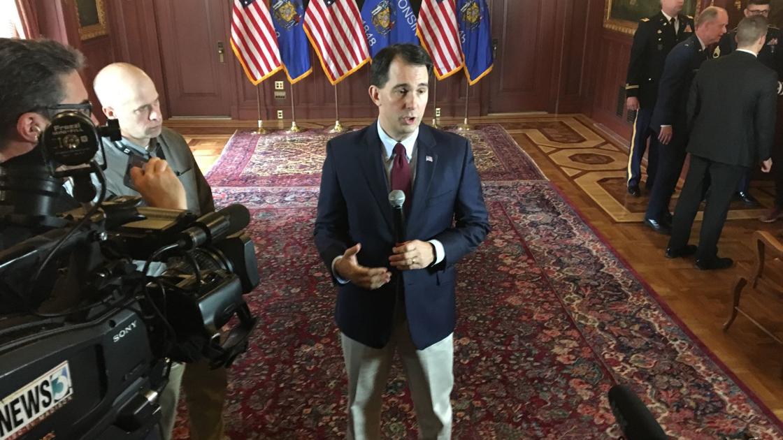 Scott Walker’s campaign stump speech challenged in interview