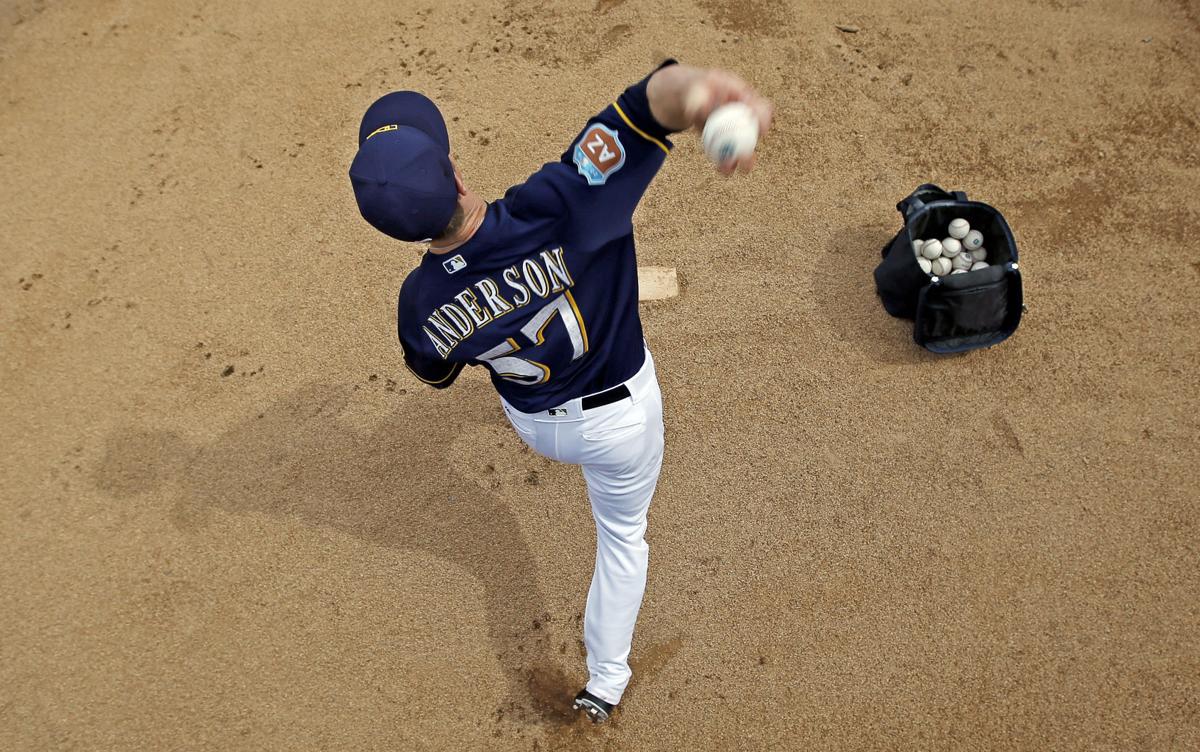 Photos Brewers beat Cubs in Cactus League opener Major League Baseball