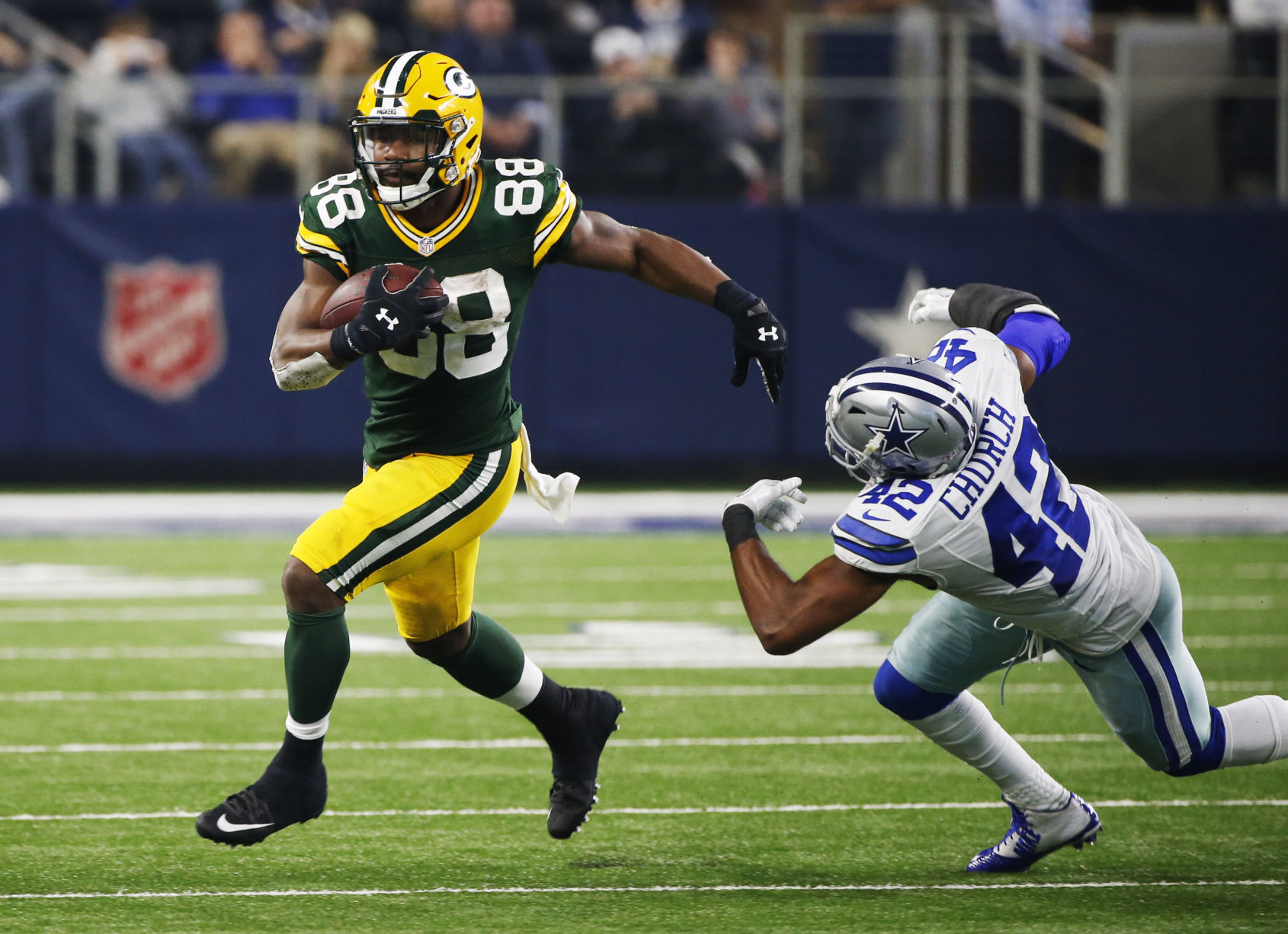 packers ty montgomery absolutely the teams starter at running green bay rb depth chart