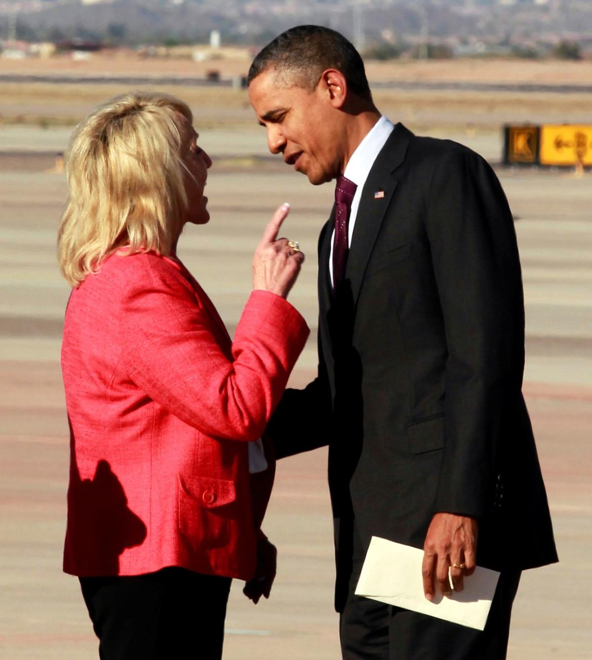 Barack Obama, Jan Brewer
