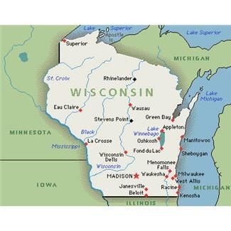 Pdf map Madison Wisconsin 3 10