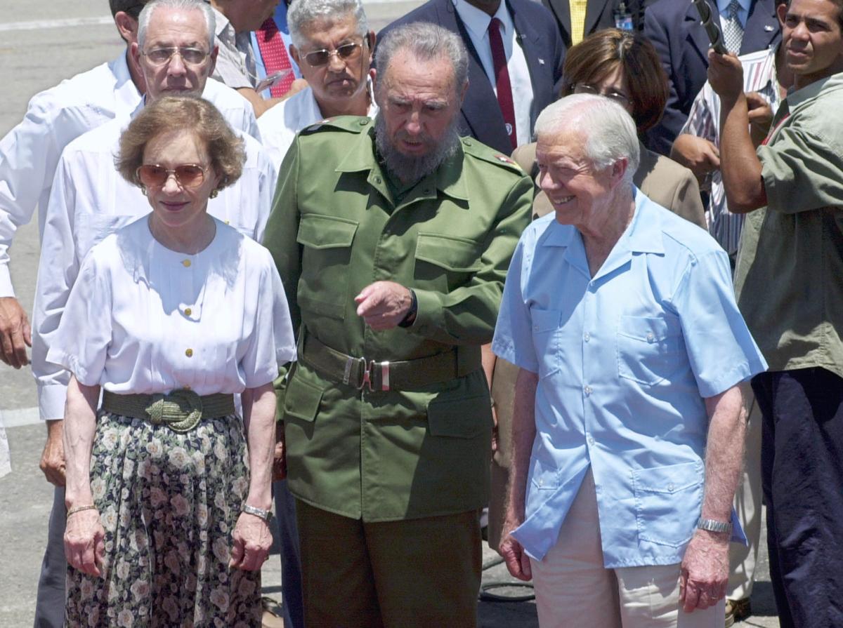 President Jimmy Carter in Cuba