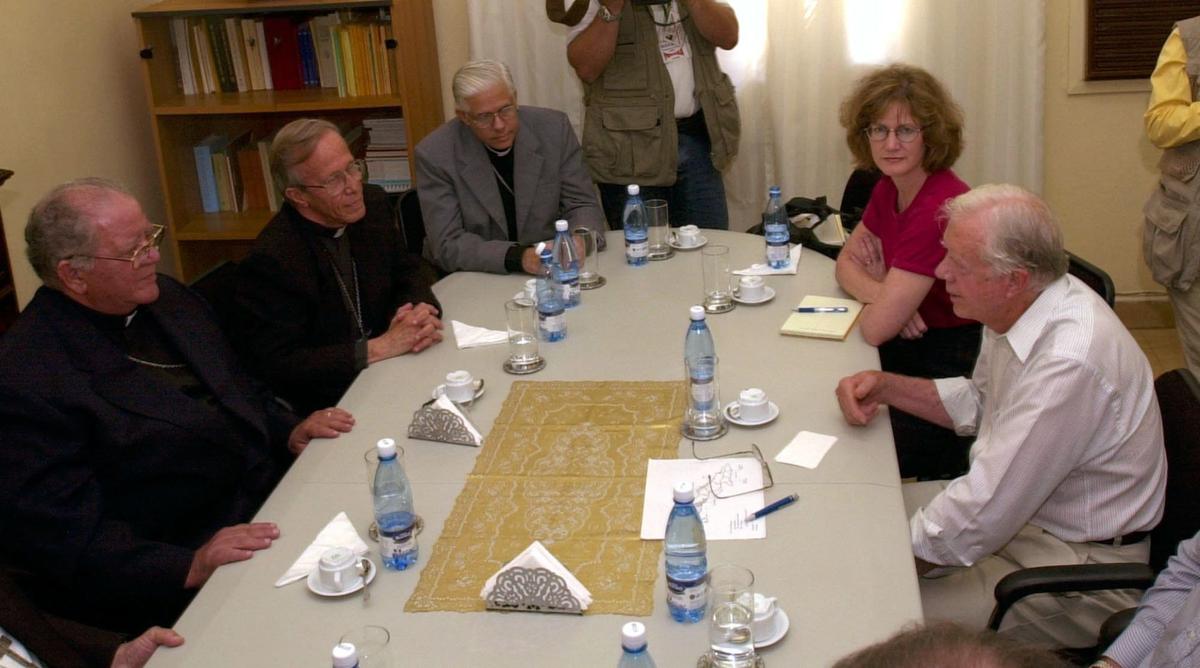 President Jimmy Carter in Cuba
