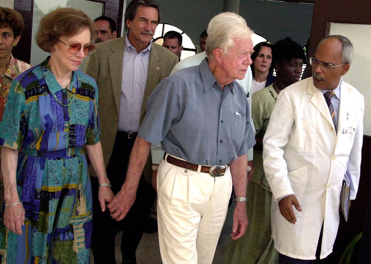 President Jimmy Carter in Cuba