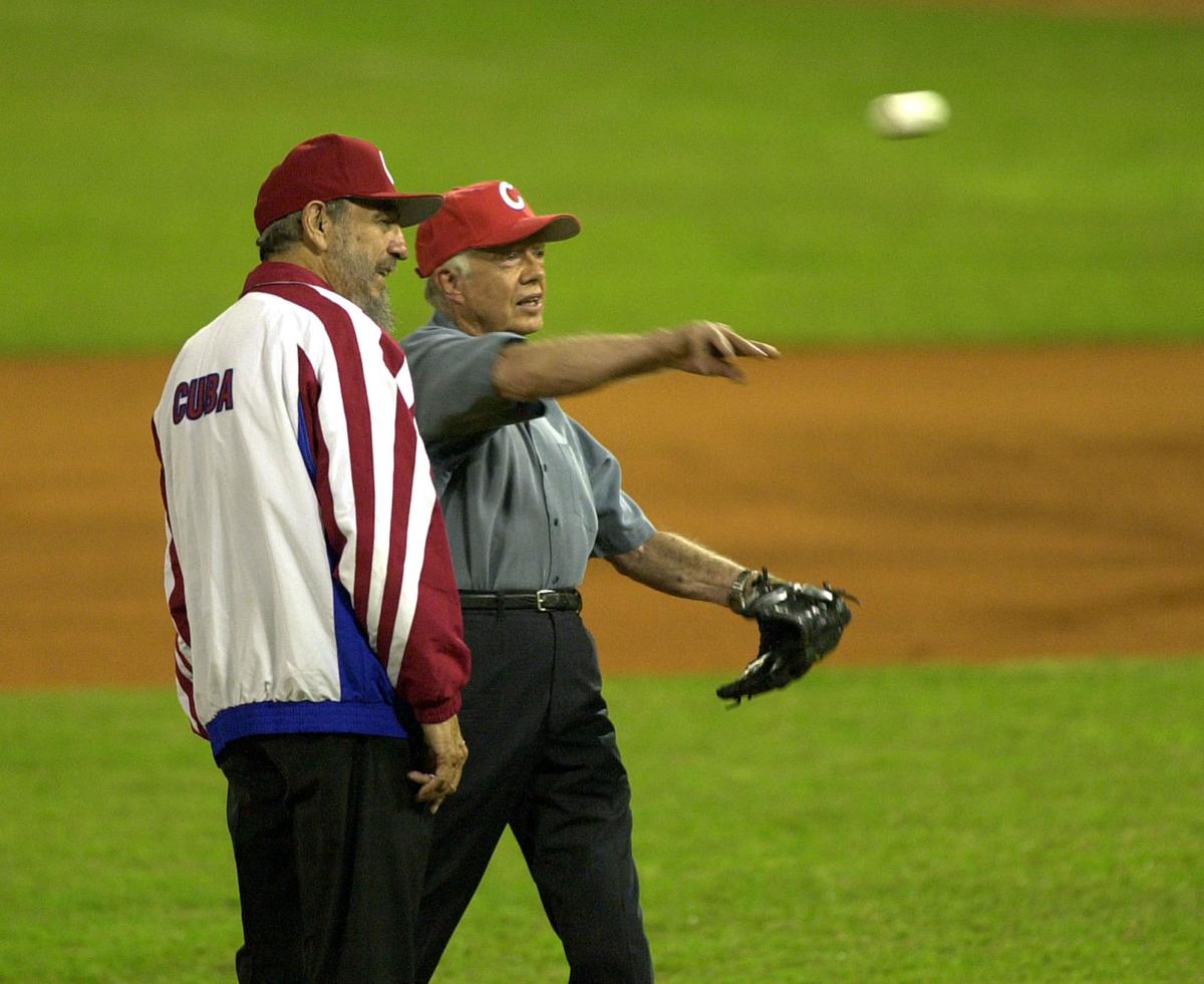 President Jimmy Carter in Cuba