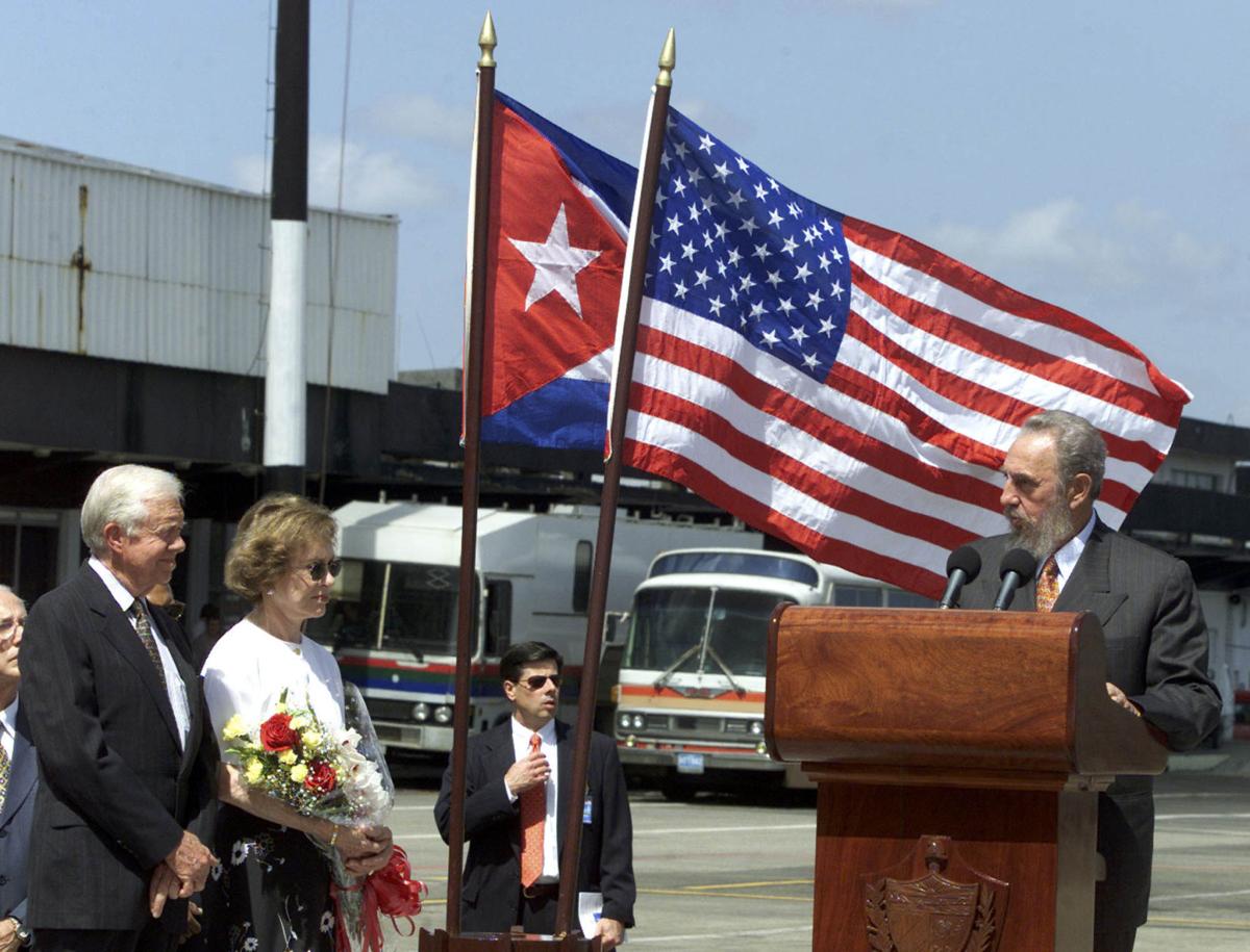 President Jimmy Carter in Cuba