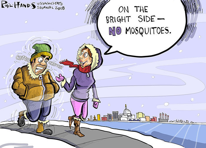 Hands on Wisconsin: Cold weather keeps pests away ... 