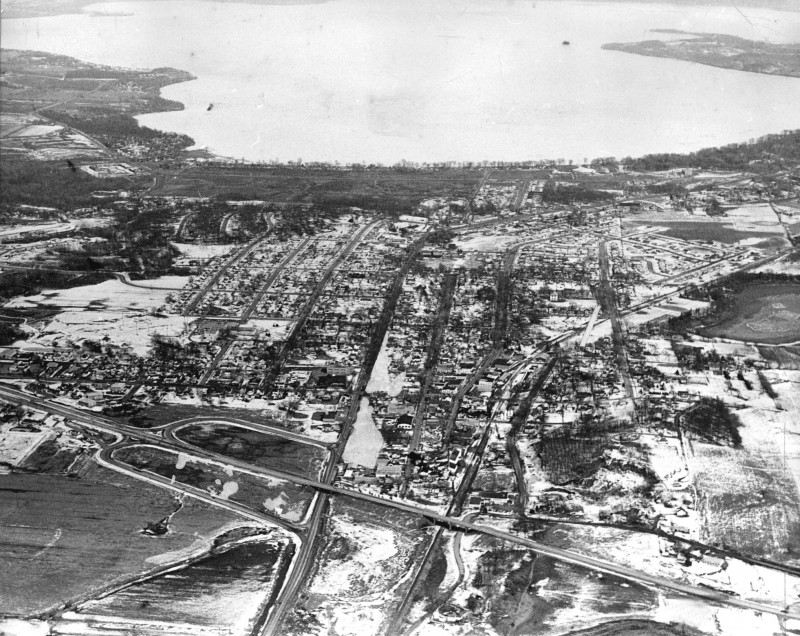 Middleton and Madison's West Side, ca. 1950