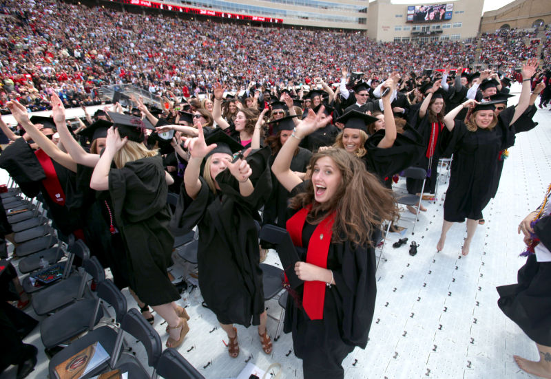 Photos UW graduation moves back to Camp Randall Local News host