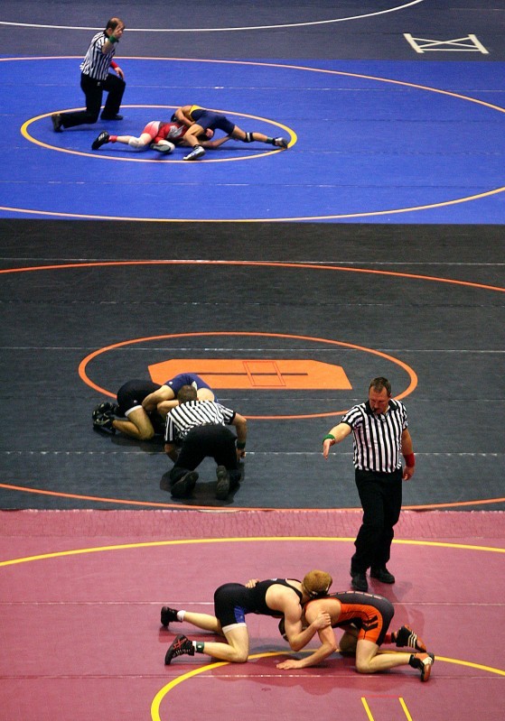 Prep wrestling New Lisbon rockets to Division 3 lead at BiState