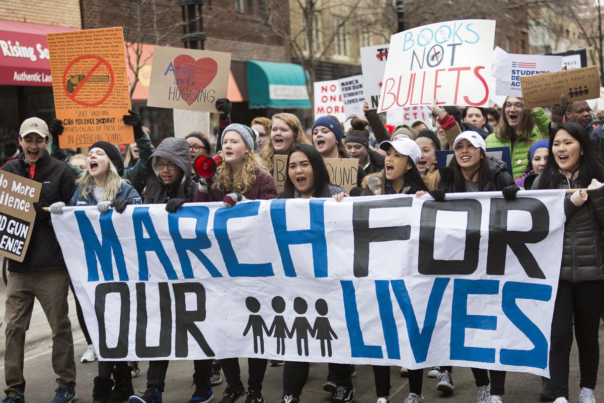 Enough is Enough: Madison student activists stage March for Our Lives ...