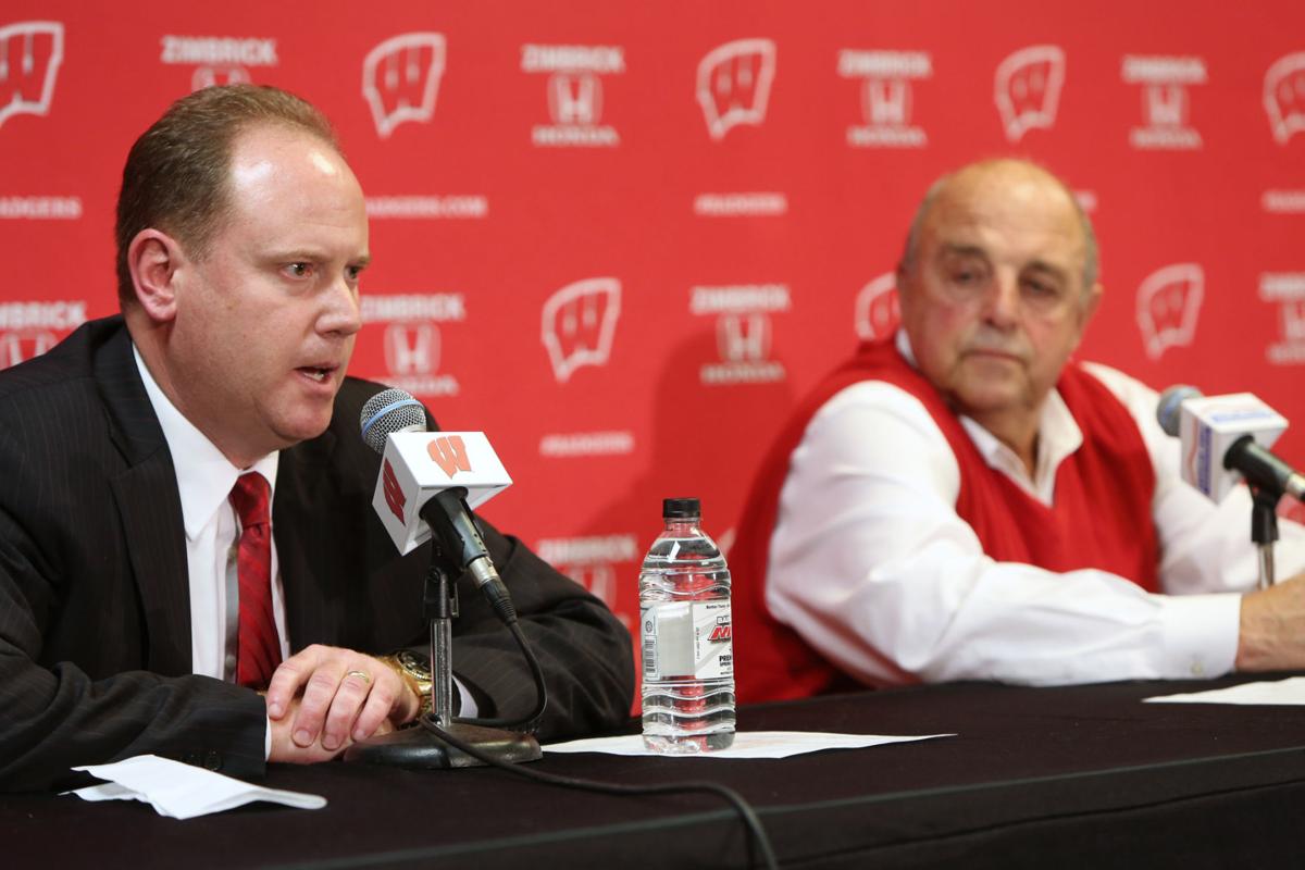Greg Gard, Barry Alvarez, Bo Ryan retirement news conference