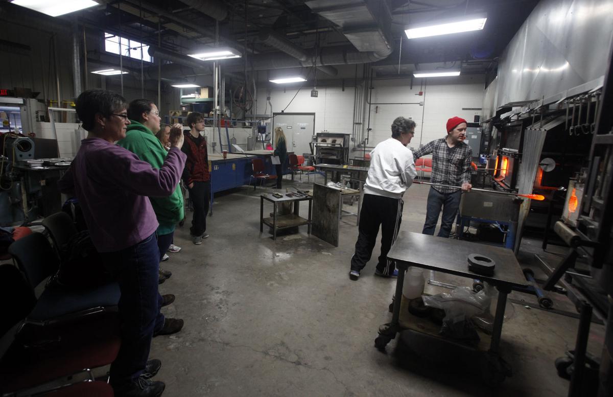 Photos UW Glass Lab hosts 'Blow Your Own Ornament' event Local News