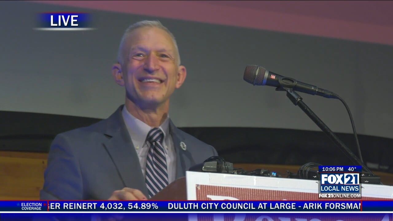 Video: Roger Reinert Wins Duluth Mayoral Race, Delivers Acceptance ...