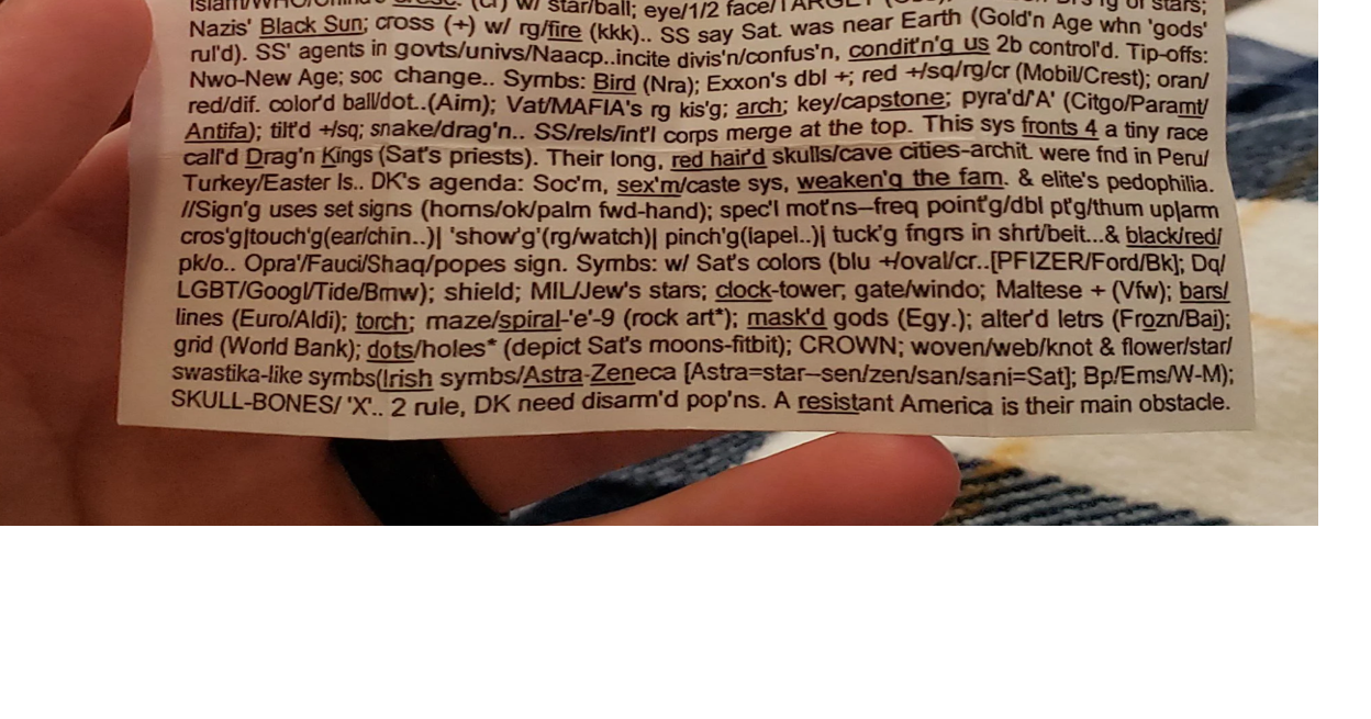 Cryptic notes found across Pa. | News | huntingdondailynews.com