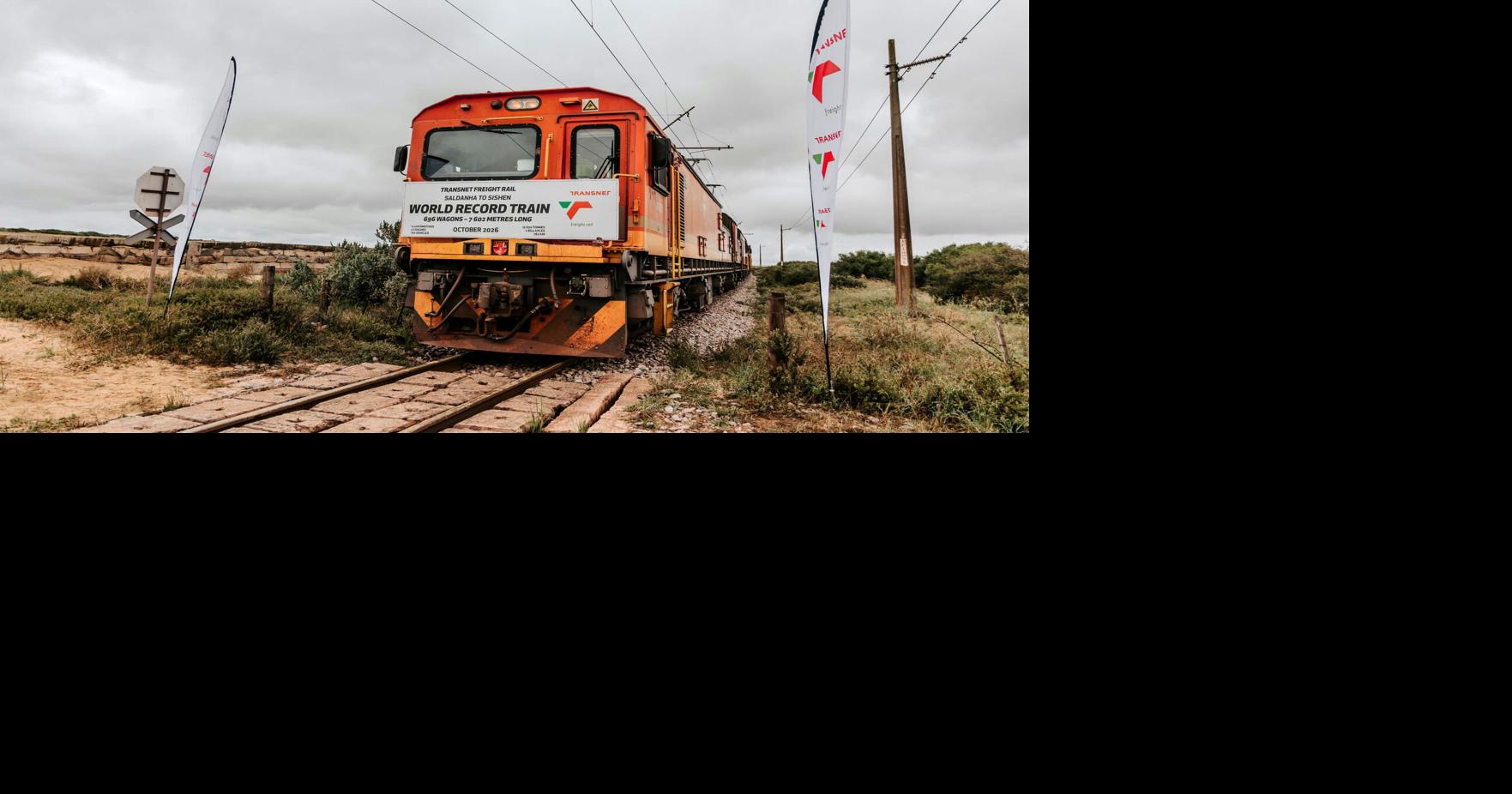 This freight train claims to be the longest ever