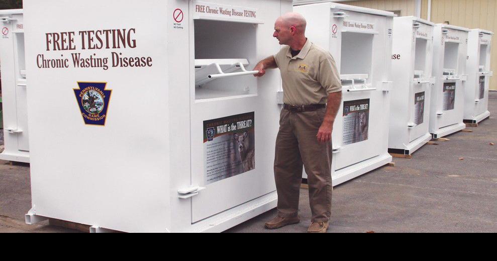 Bins placed to aid in CWD testing