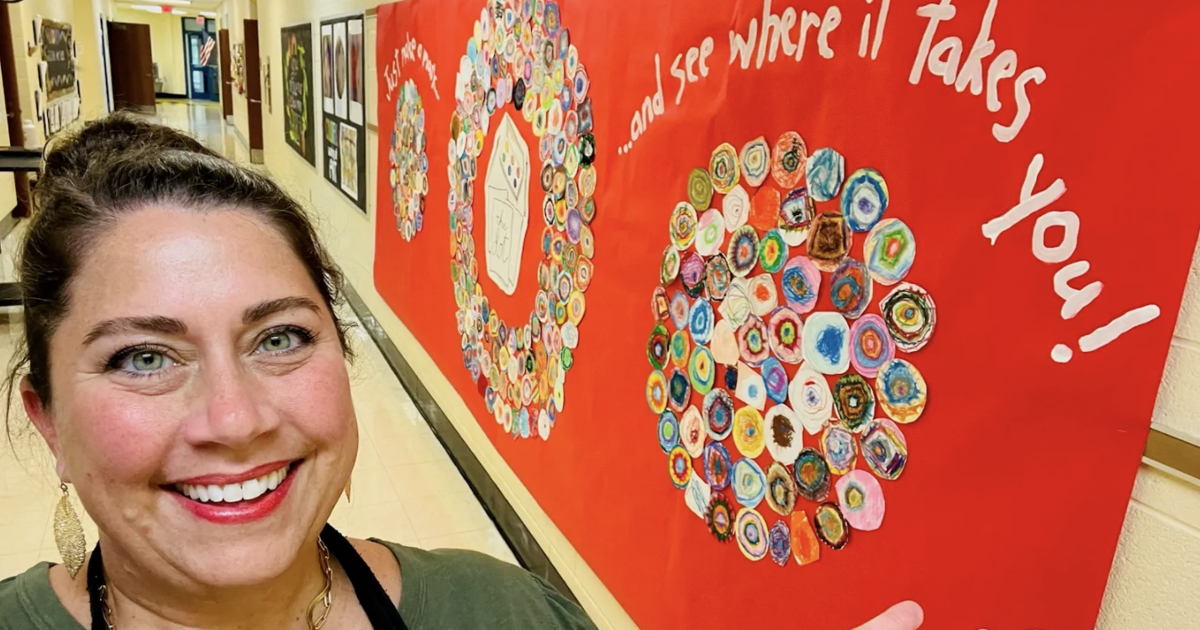 Heulyn Roderick Art teacher's lessons go beyond classroom | | huntingdondailynews.com