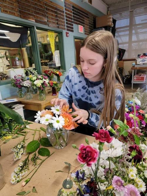 Flower arrangements at MU