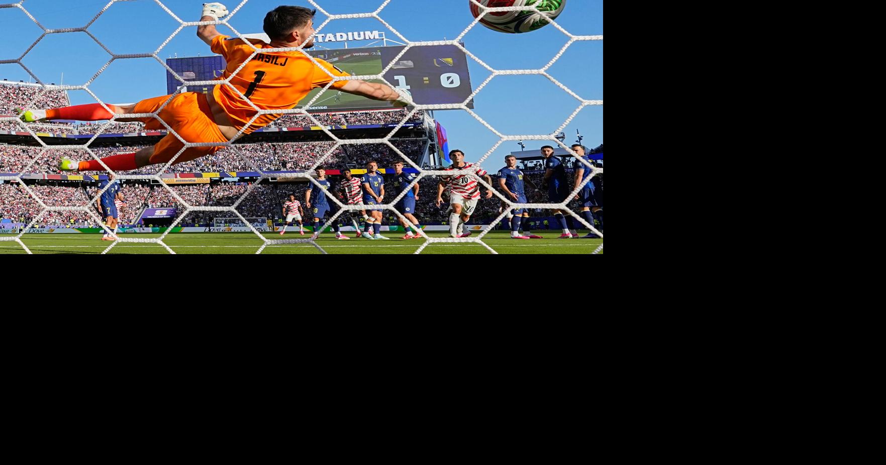 U.S. beats Bosnia 2-0 to advance By JOSH DUBOW Associated Press Jul 3, 2026 5 mins ago