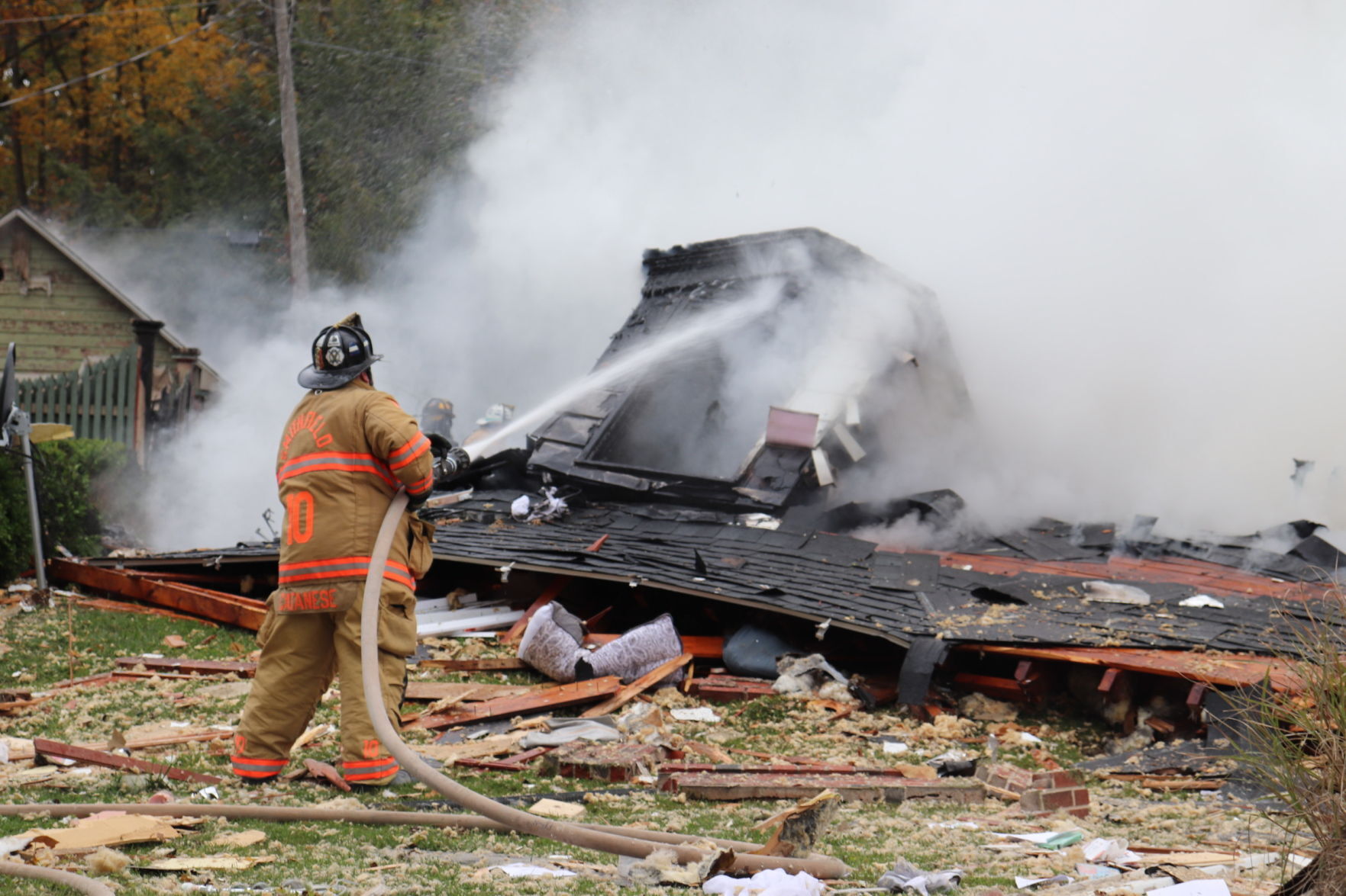 Home destroyed in explosion Local huntingdondailynews