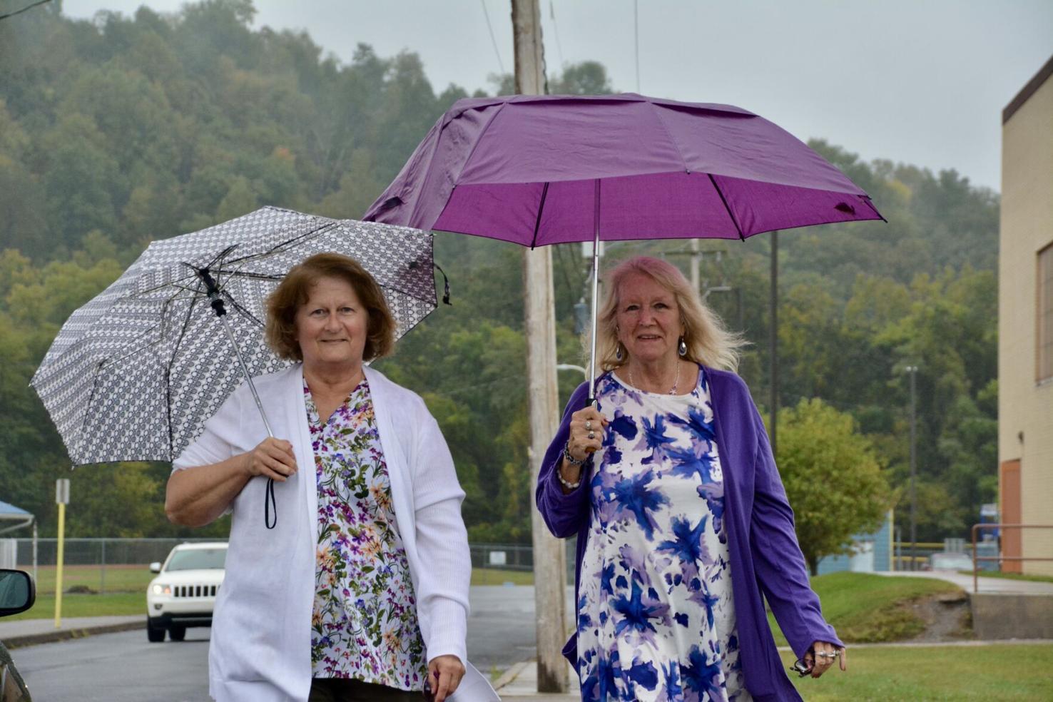 Umbrella weather continues Local