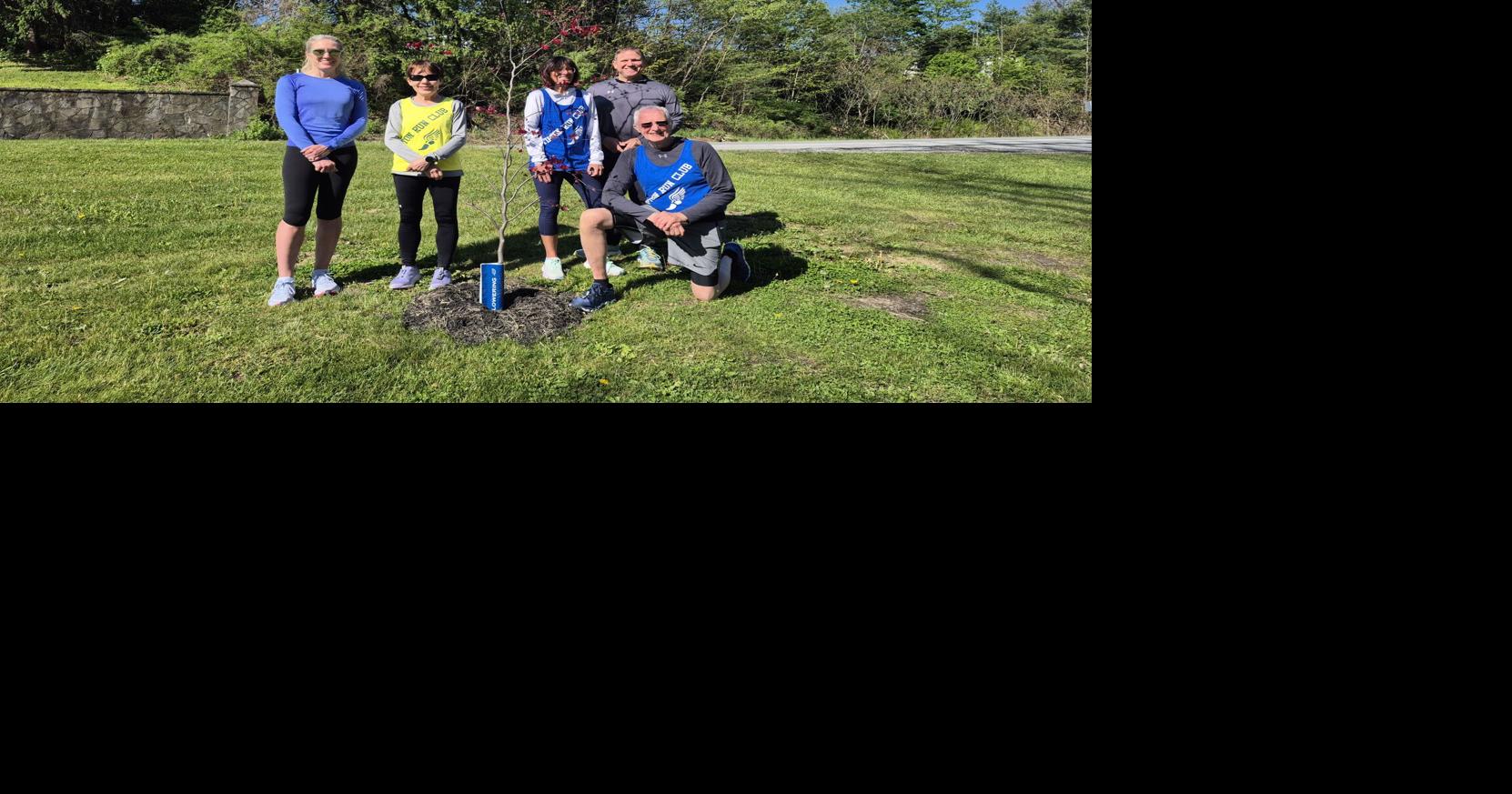 Tipton runners dedicate memorial trees at park | News ...