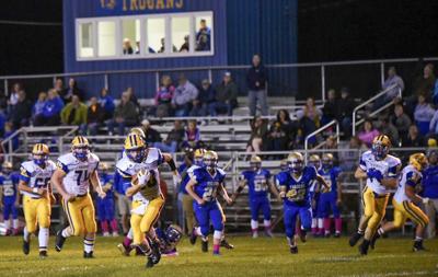Blue Devils Hammer Mount Union 45 7 Behind Rushing Attack