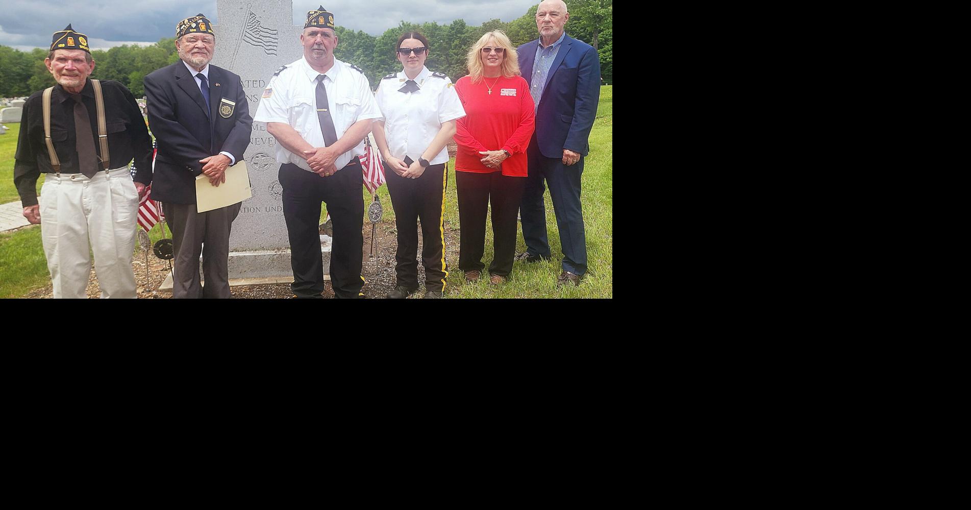 Memorial Day services held across county Monday
