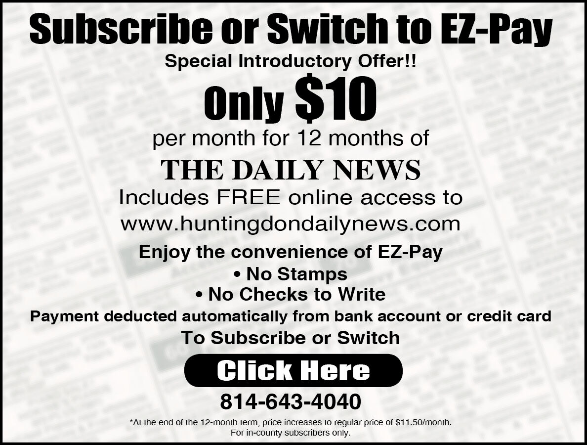 Obituaries huntingdondailynews com