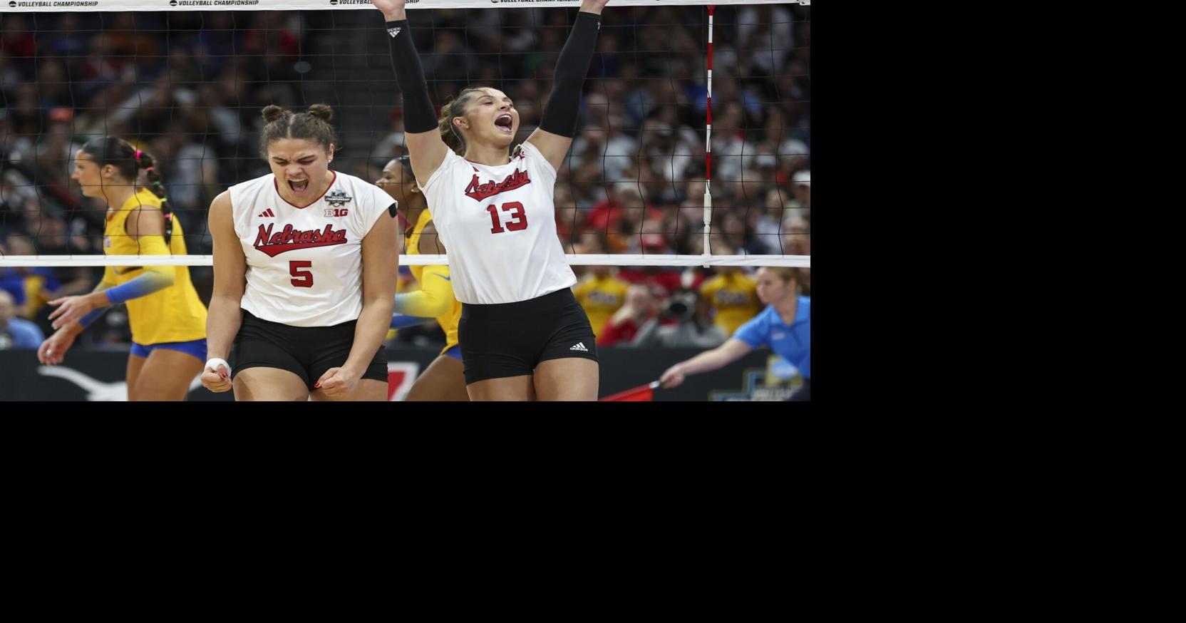 Nebraska volleyball beats Pitt in NCAA Final Four match
