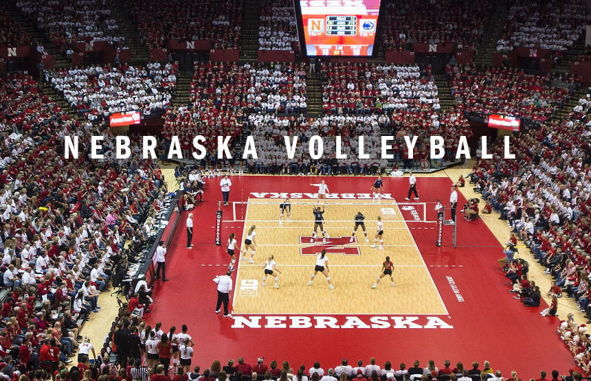 Nebraska Volleyball Sweeps Kansas State