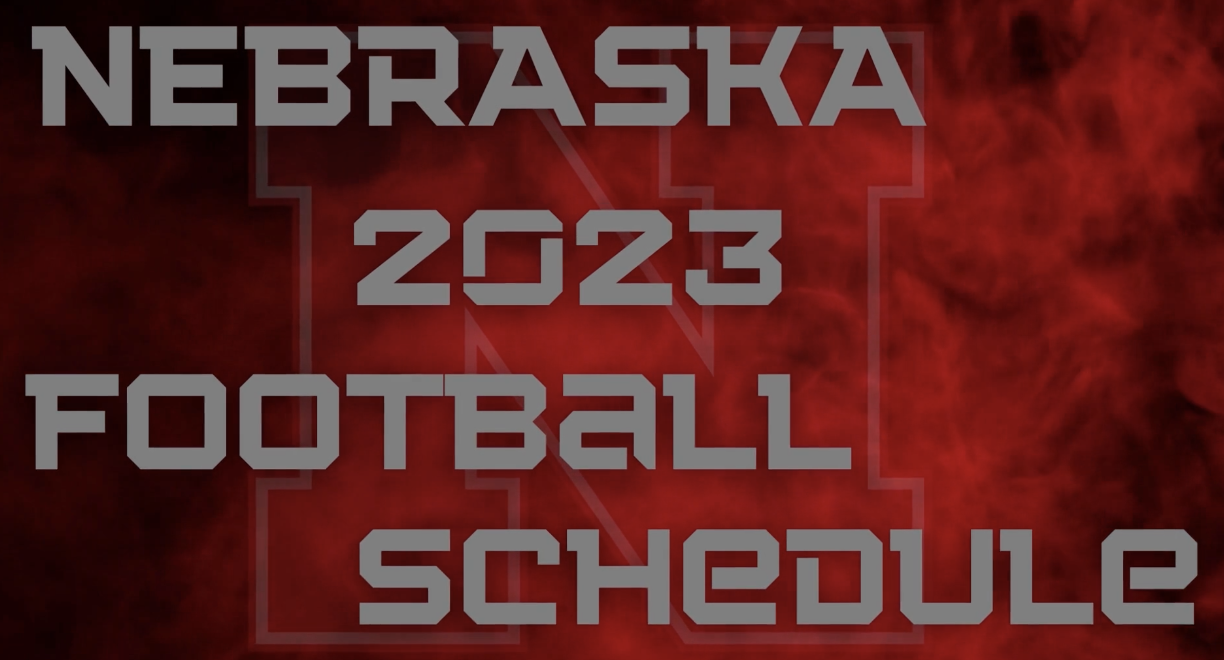 Nebraska 2025 football schedules