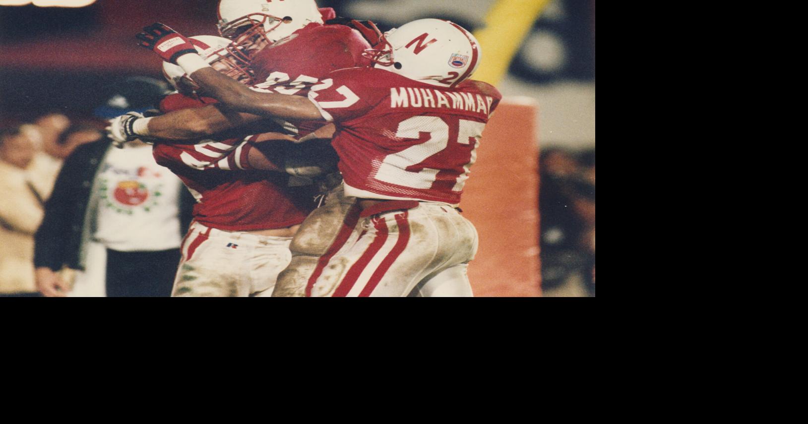 1990s Nebraska wide receivers receivers made big blocks