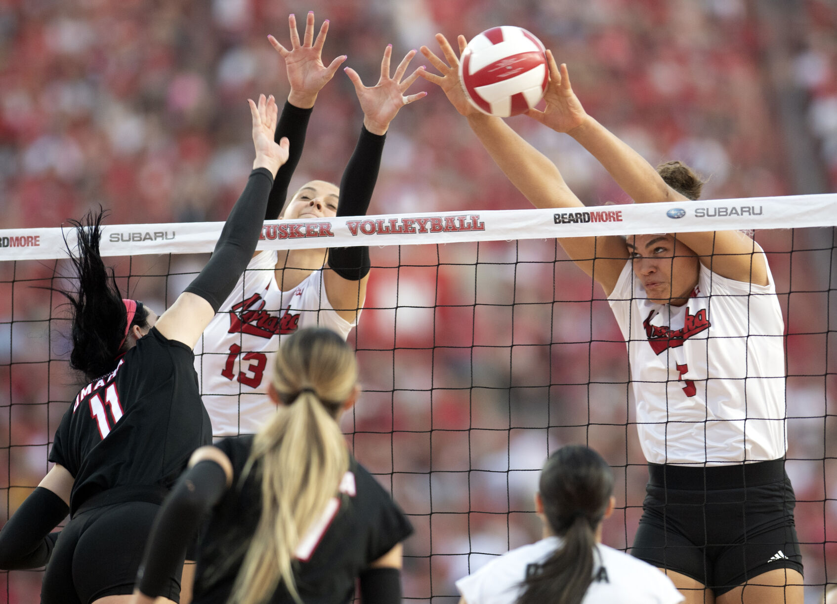 Nebraska Defeats Omaha In Outdoor Match At Memorial Stadium