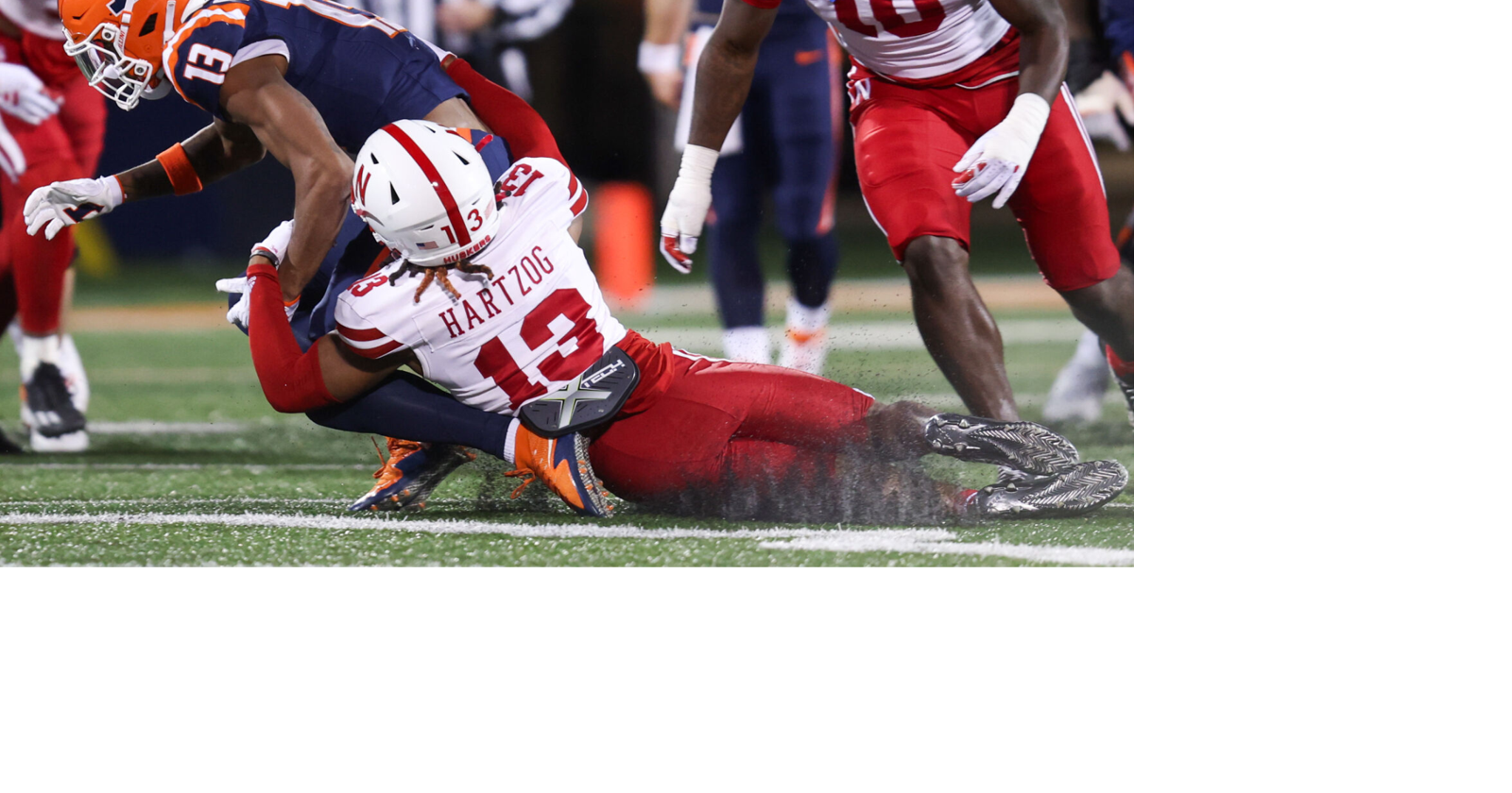 Nebraska's Malcolm Hartzog expected to play against Maryland