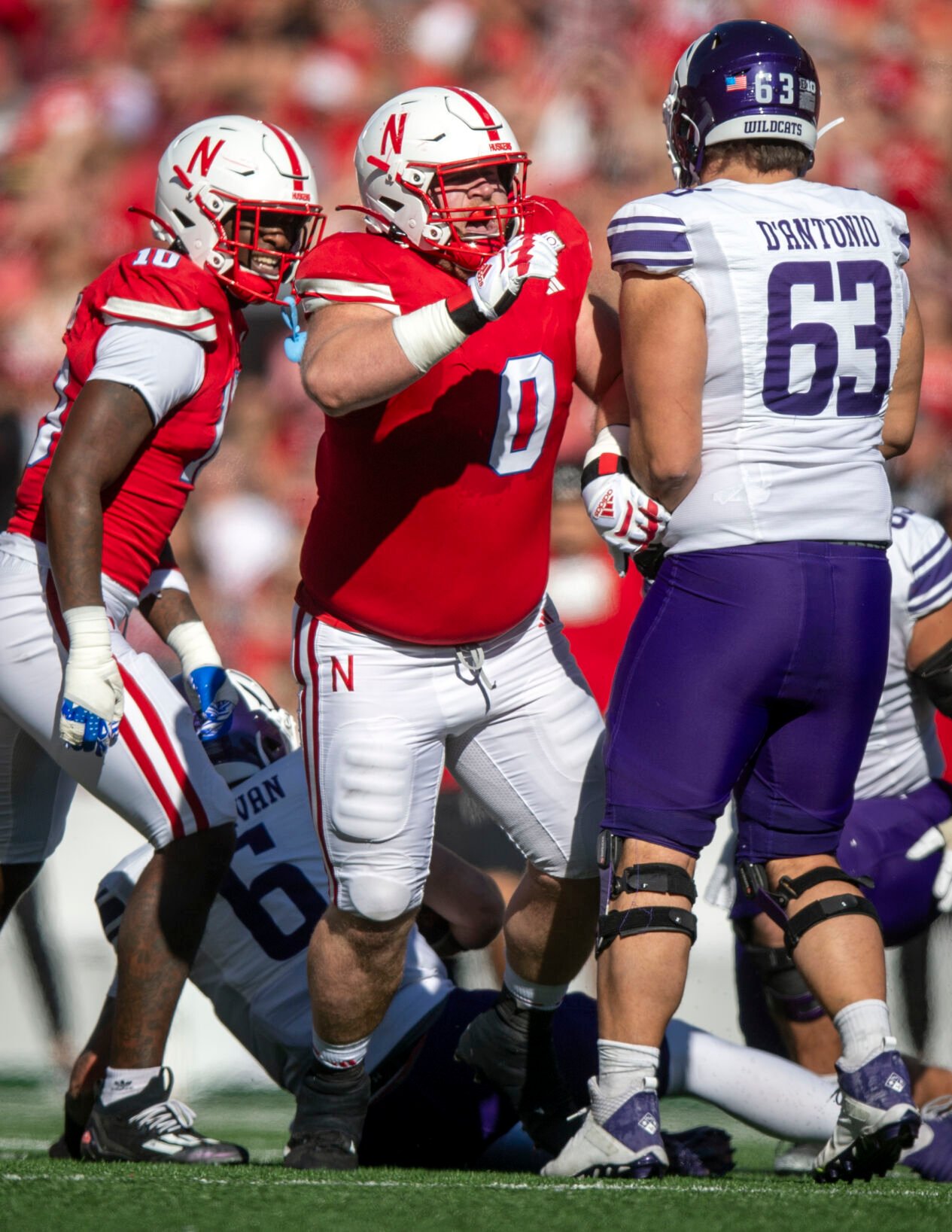 Nebraska Defensive Line Steps Up, Answers Rhule’s Challenge