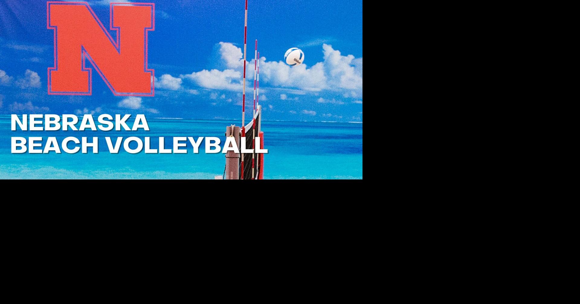 Nebraska beach volleyball sets program record for wins in a season