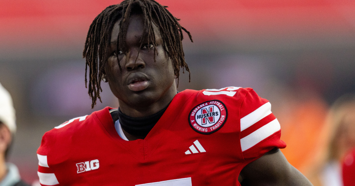 Malachi Riceman Nervous no more, Malachi Coleman snags first touchdown as Nebraska role ...