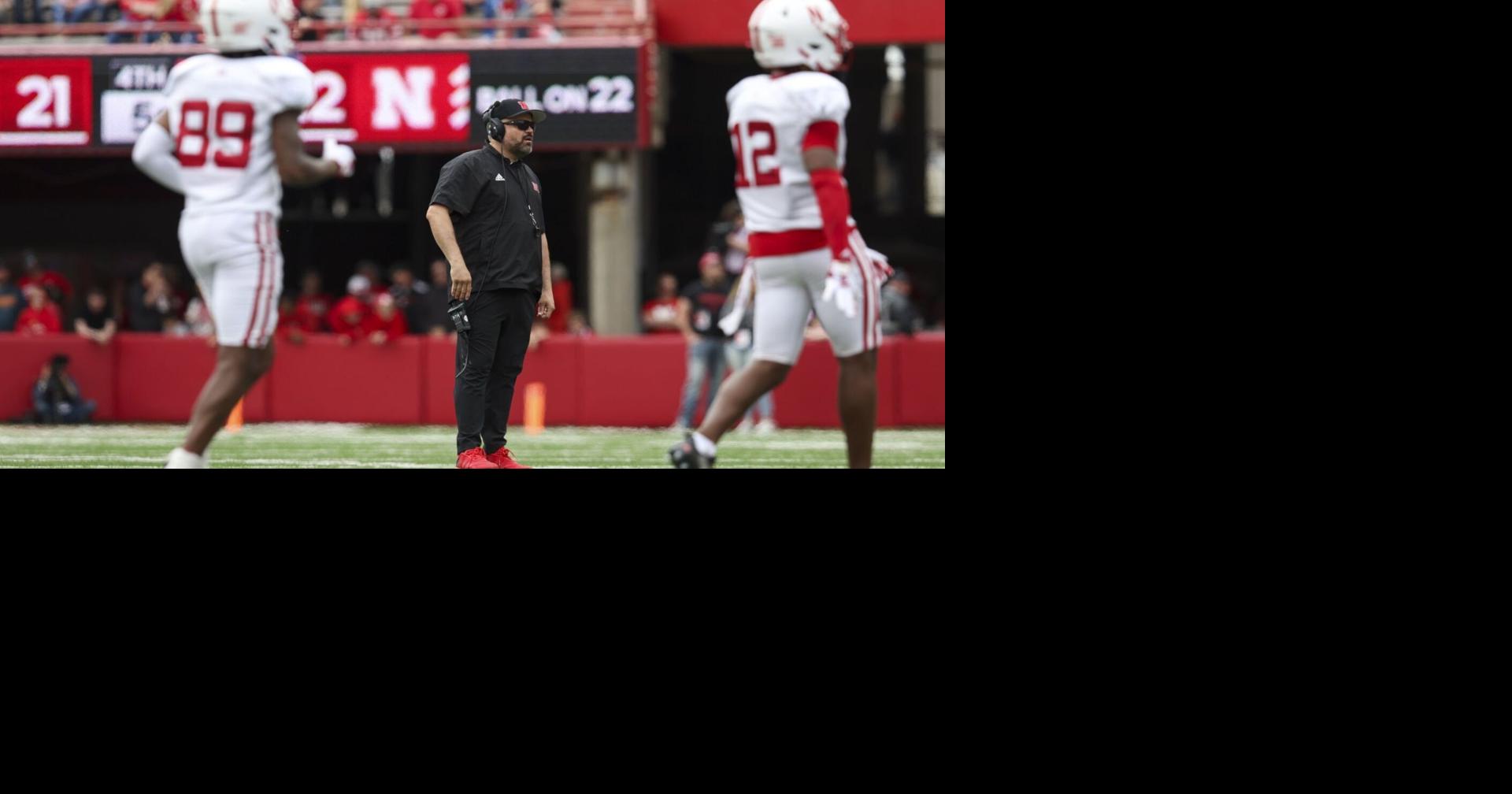 Matt Rhule raves about Nebraska's talent, depth at receiver