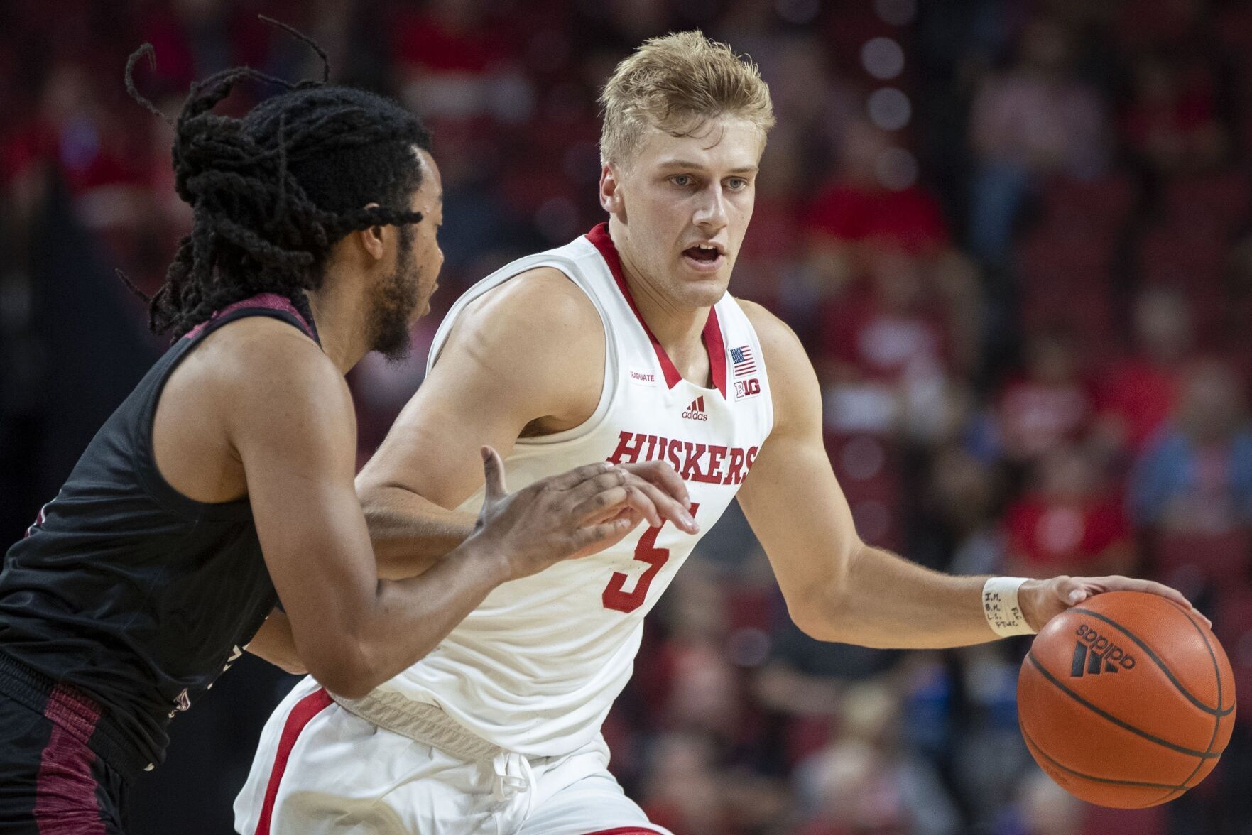 Sam Griesel, Juwan Gary Shine In Nebraska Basketball's Exhibition Win