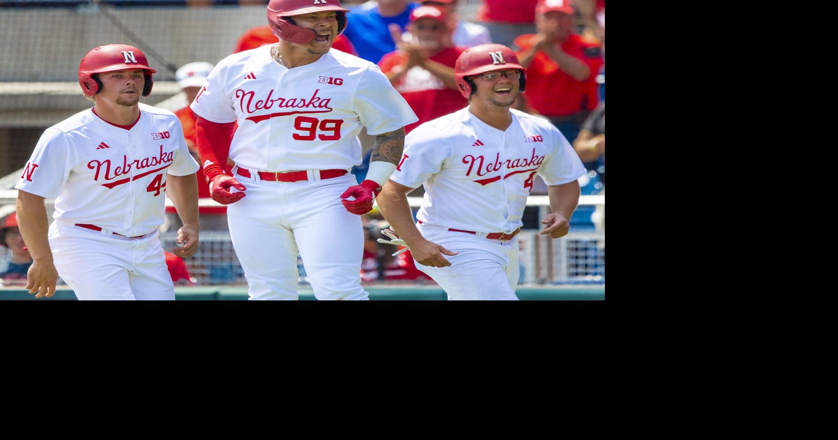 Nebraska uses 7th inning rally to defeat Rutgers in first round of Big