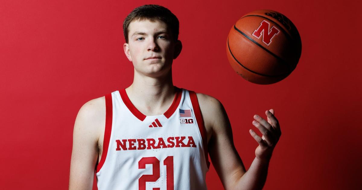 Nebraska's Pryce Sandfort continues to evolve, on and off court