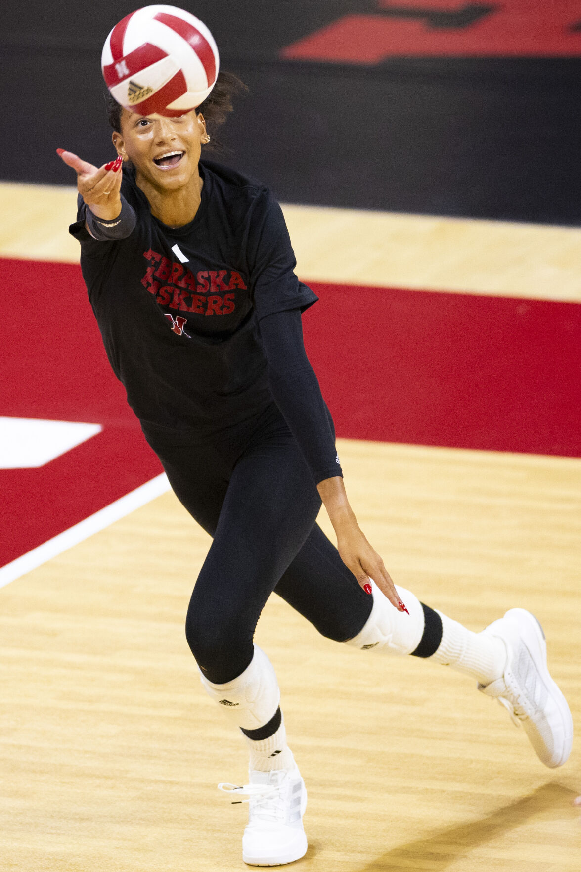 Nebraska - NCAA Women's Volleyball : Harper Murray - Red Jersey