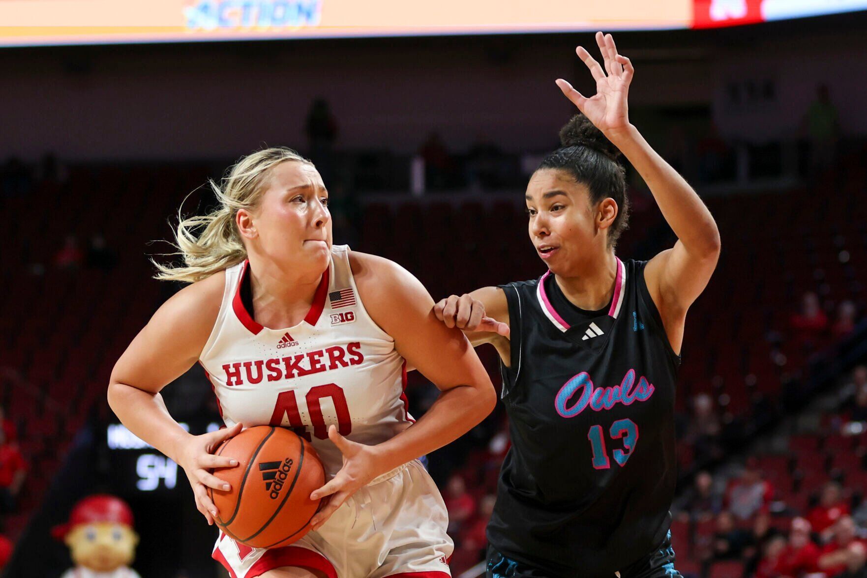 Nebraska Women's Basketball Defeats Florida Atlantic